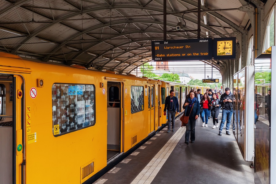  Метро (U-Bahn) в Берлине