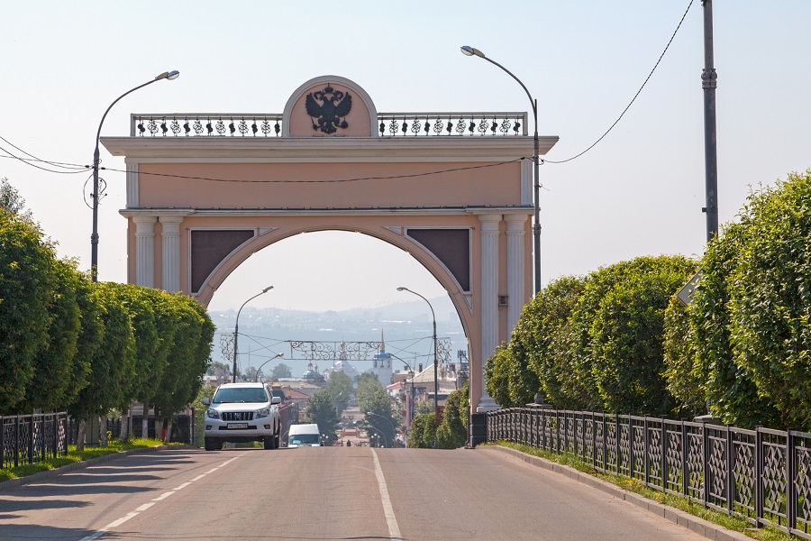  Триумфальная арка, Улан-Удэ 
