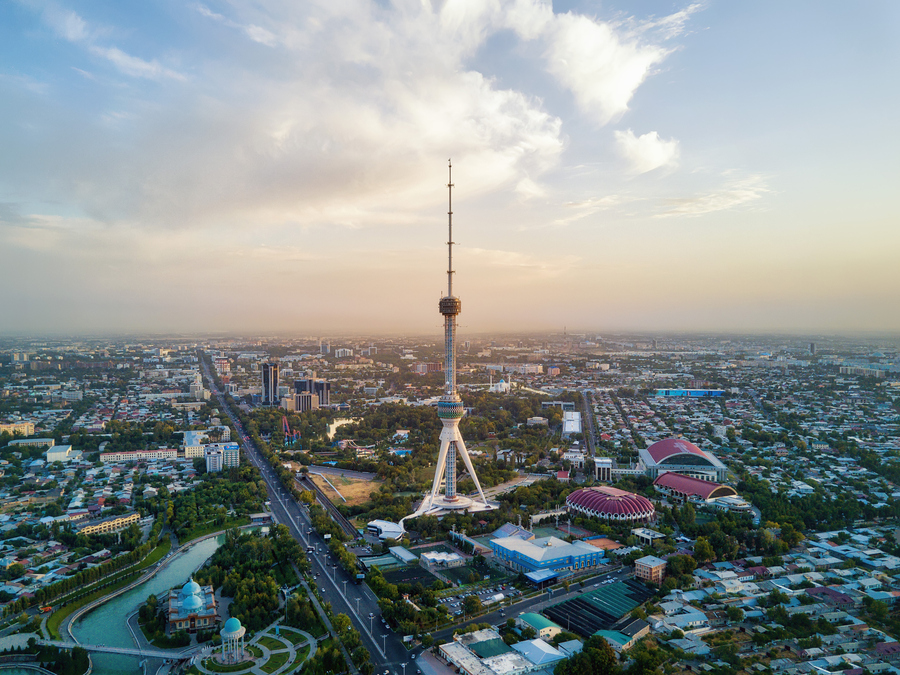  Телебашня в Ташкенте. Фото: istockphoto