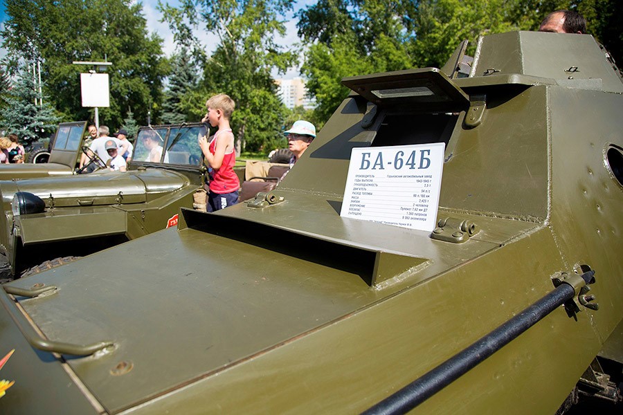  Музей военной техники в парке «Сад Победы», Челябинск 