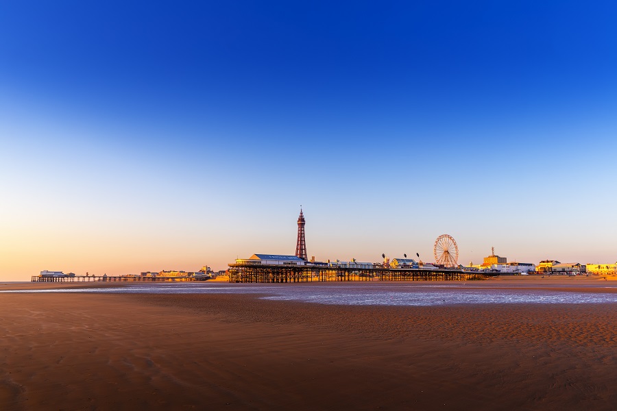 Blackpool Beach, Ланкашир