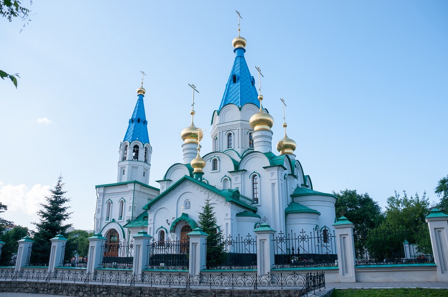  Кафедральный собор Благовещения Пресвятой Богородицы, Благовещенск 