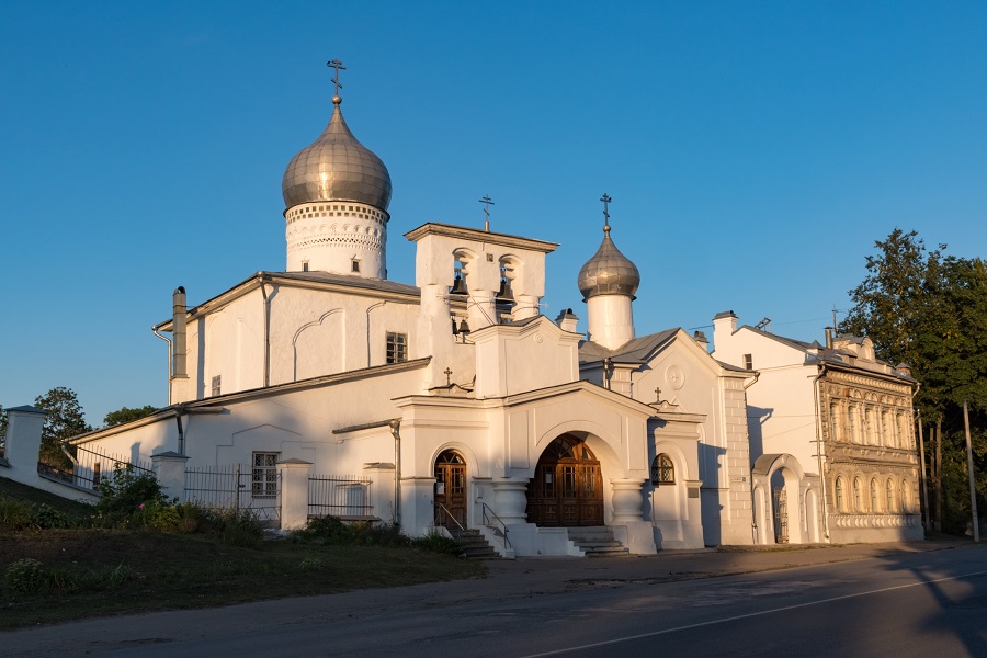  Церковь Варлаама Хутынского на Званице, Псков 