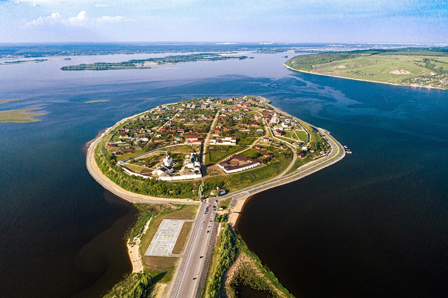 Теплоход Казань Свияжск