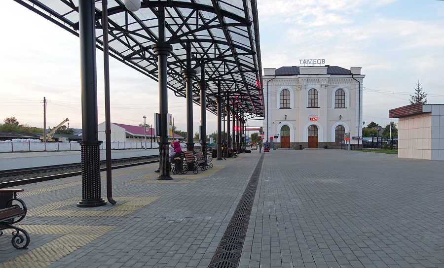  Железнодорожный вокзал, Тамбов 