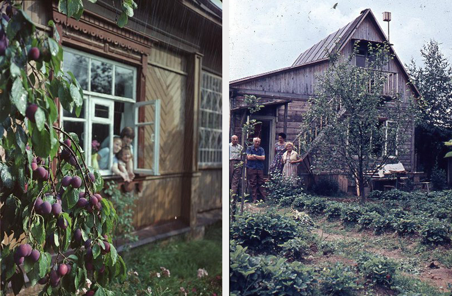  «На даче», фото Иван Шагин и Виктор Горкин, 1960–1970-е. Фото: russiainphoto.ru (1,2)  