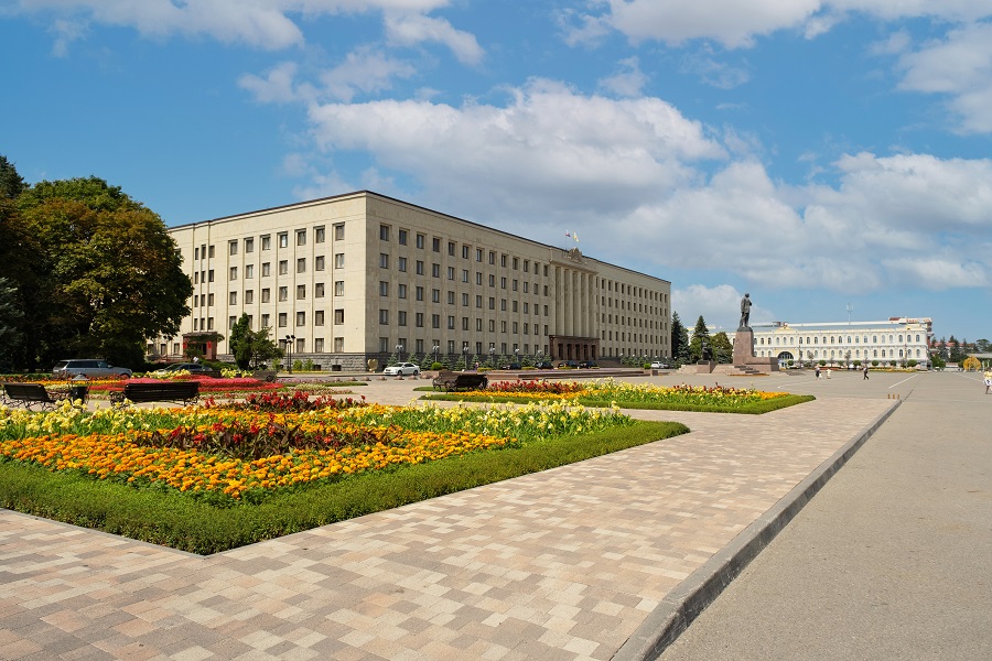 Карта ставрополя площадь ленина