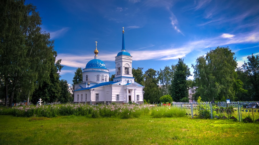  Церковь Заступничества Святой Богородицы, Городец 