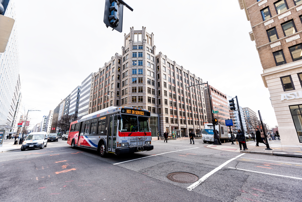 Автобус в Вашингтоне