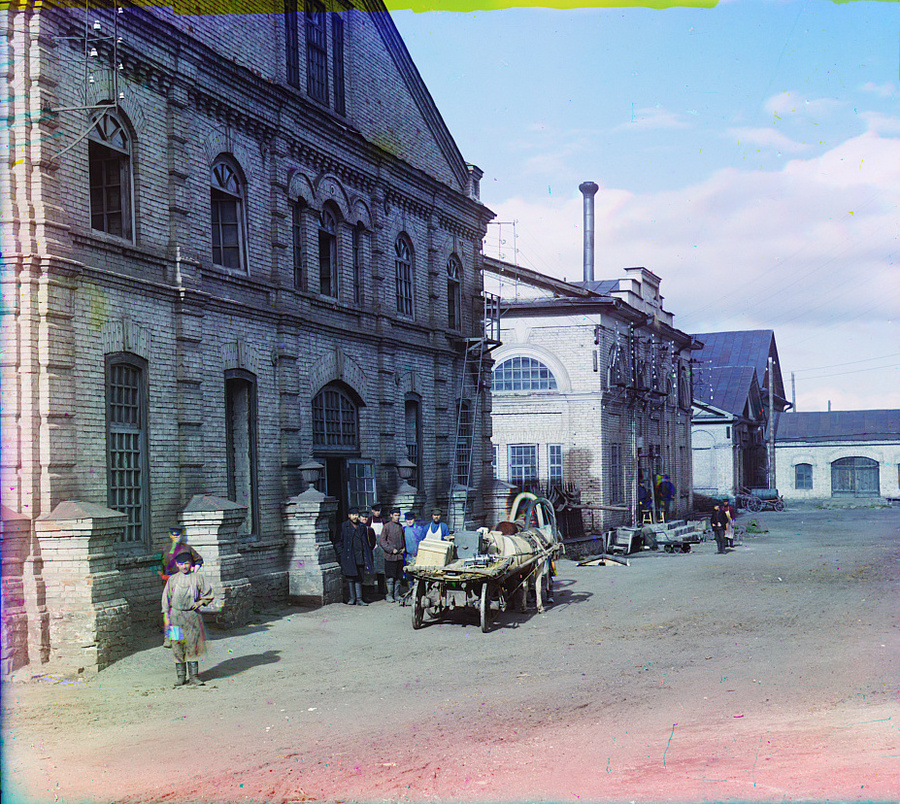 Мастерские Каслинского завода. Сергей Прокудин-Горский, 1910 год. Фото wikimedia/Прокудин-Горский