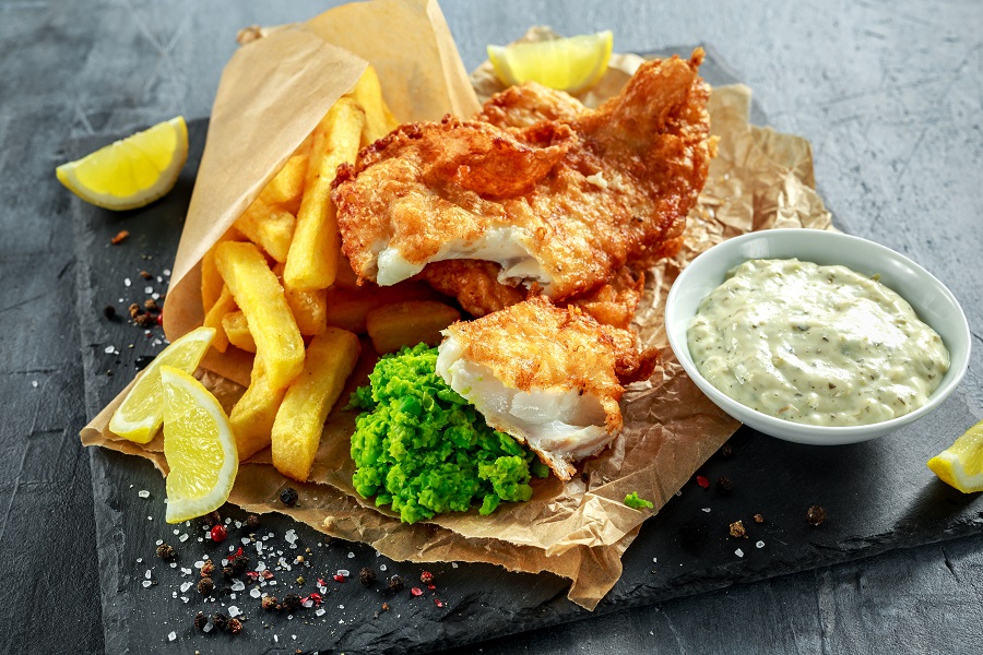  Fish&Chips - национальное блюдо Великобритании