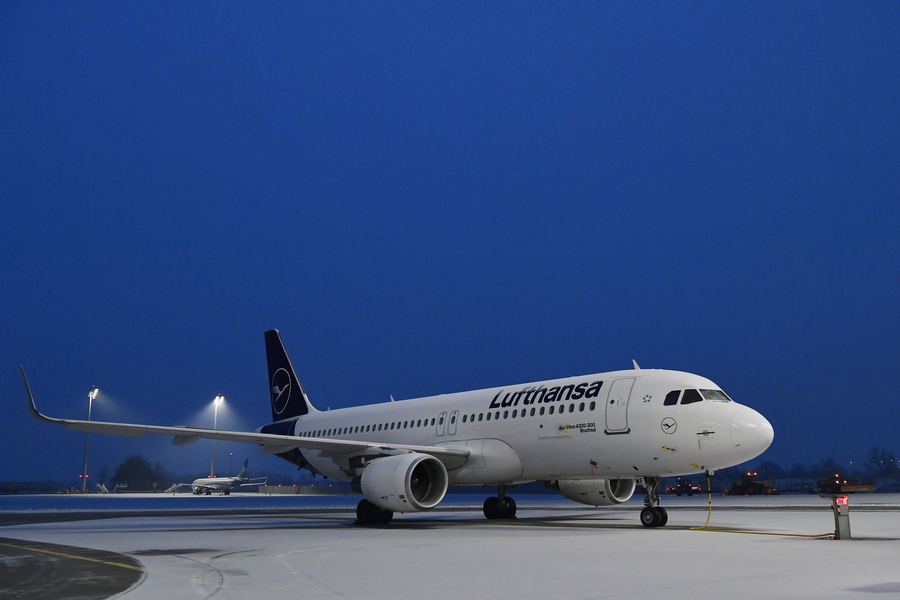  Самолёт А320-200 немецкой авиакомпании Lufthansa. Фото Lufthansa/Alex Tino Friedel 