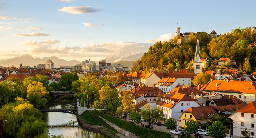 Любляна, столица Словении