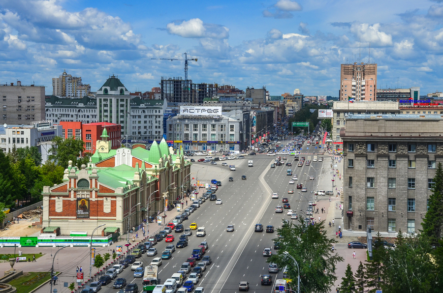 Красный проспект, Новосибирск 