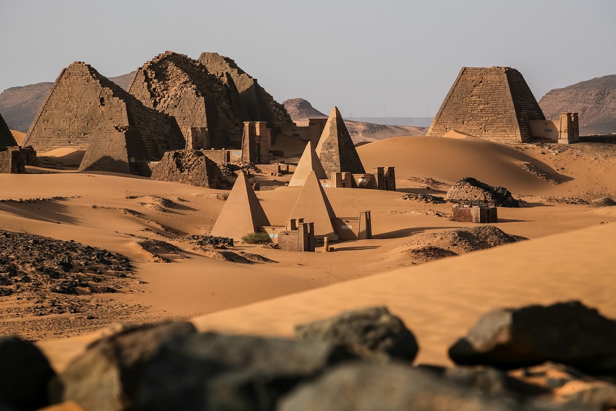  Пирамиды Мероэ, Судан 