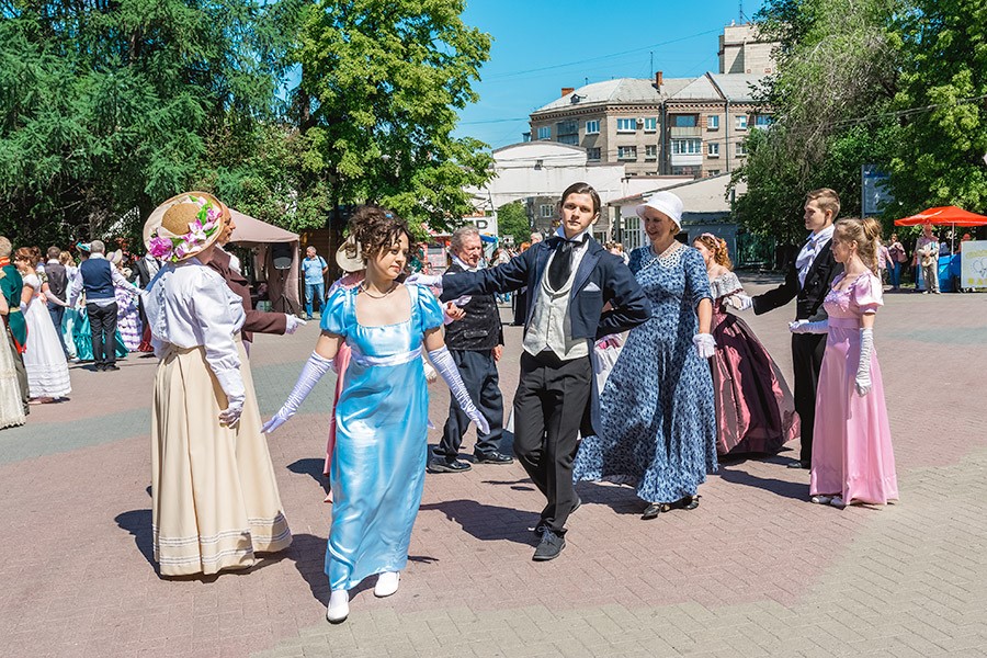  Танцы в парке Пушкина, Челябинск 