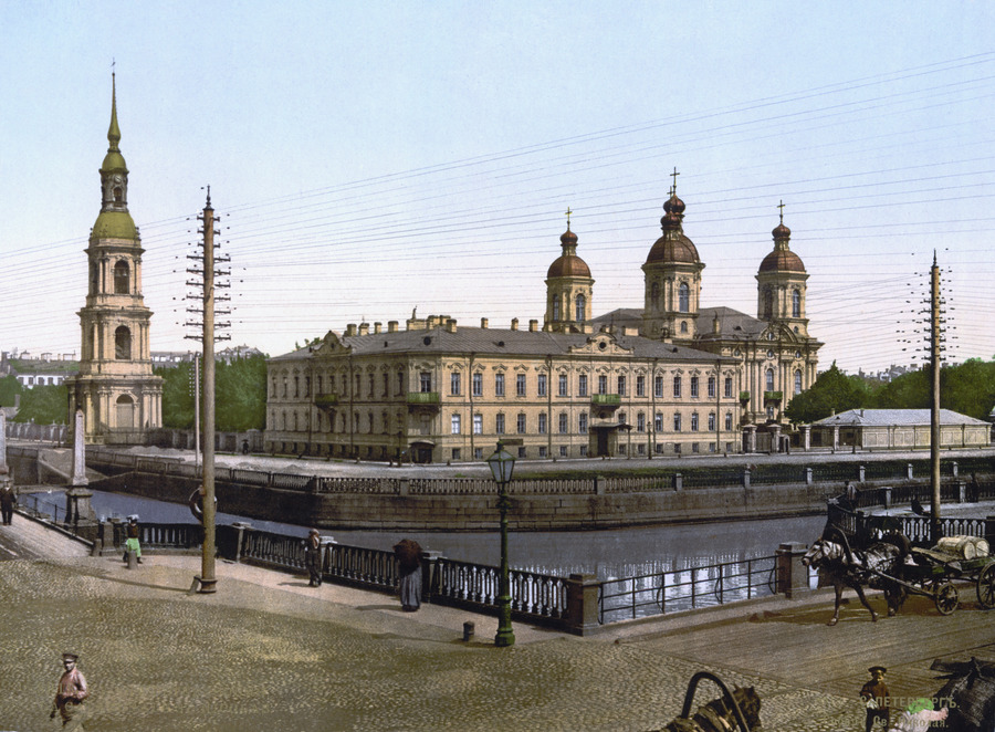 Николо-Богоявленский морской собор в Санкт-Петербурге, 1890–1900 годы. Фото: wikimedia/неизвестный автор