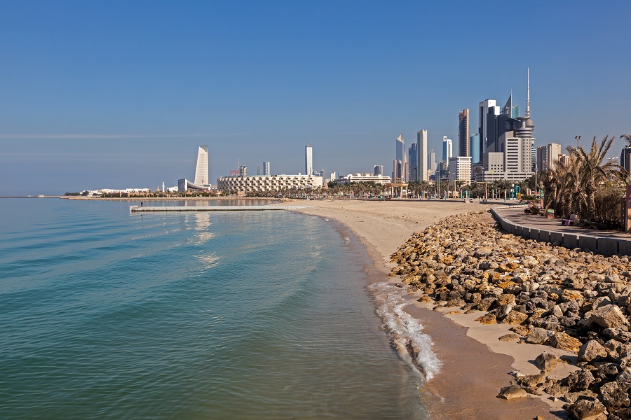 Общественный пляж в Эль-Кувейте