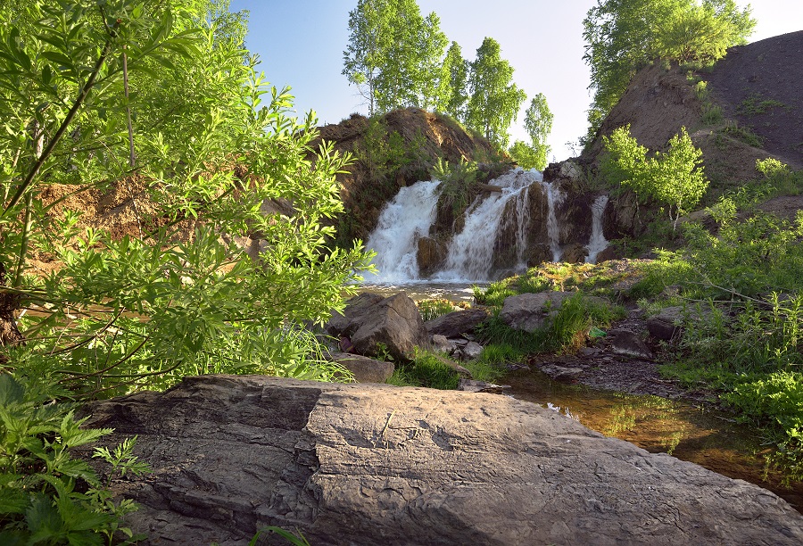  Беловский водопад 