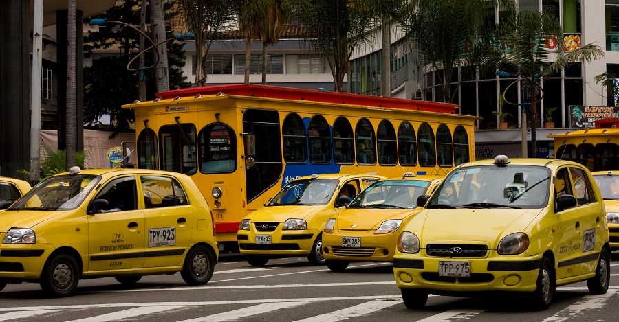 Такси в Медельине