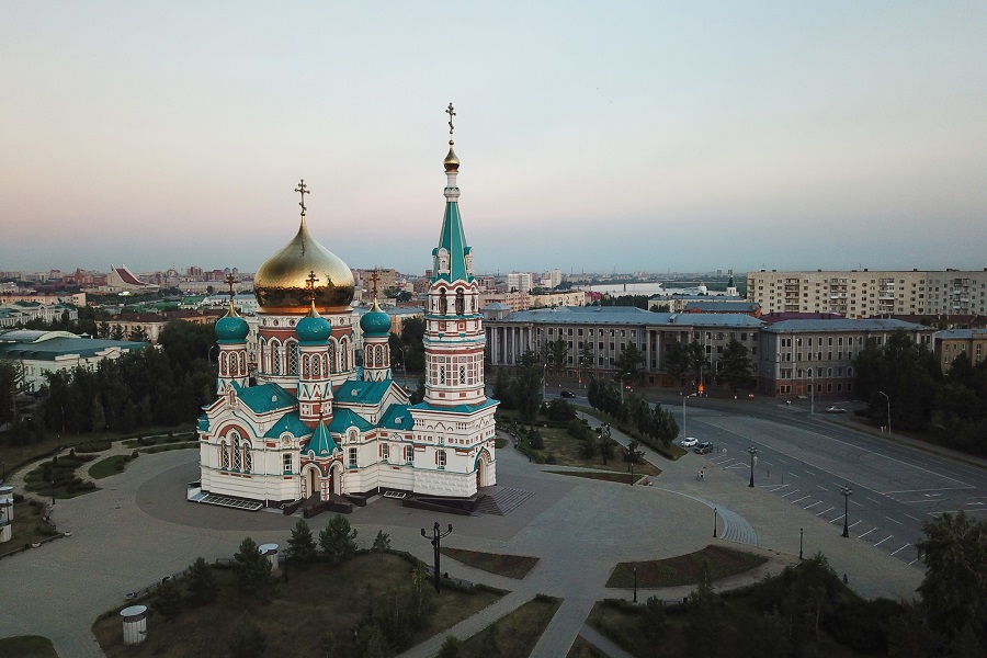 Кафедральный собор Успения Пресвятой Богородицы, Омск 