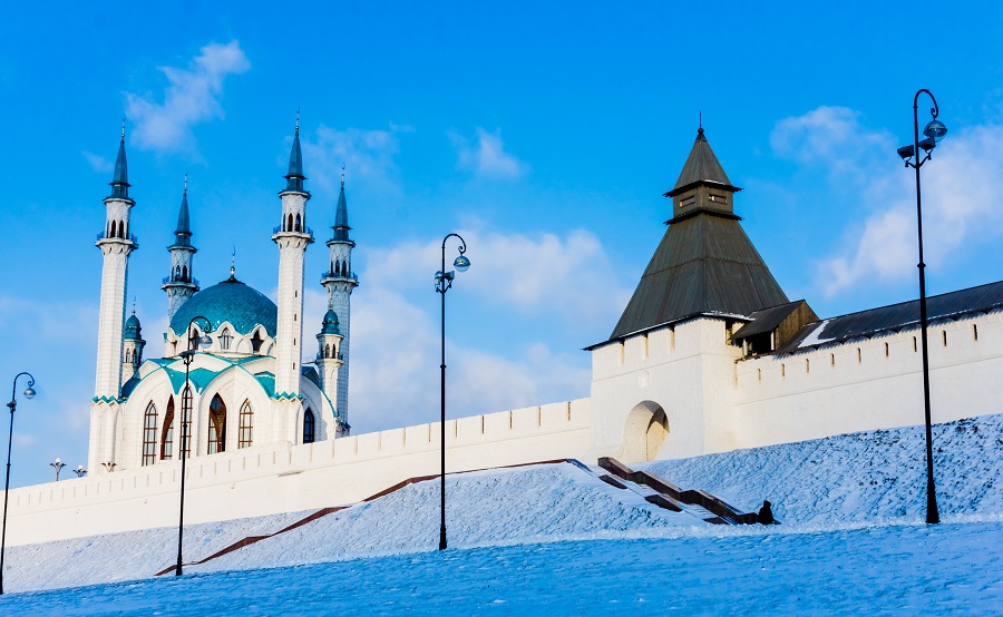 Казанский кремль и мечеть Кул-Шариф