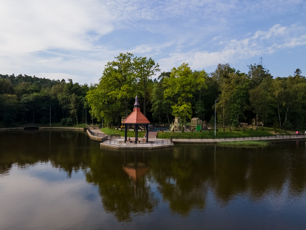 Озеро тихое светлогорск фото