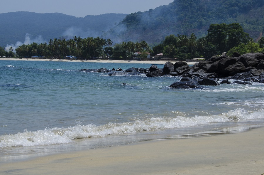  Пляж в Сьерра-Леоне