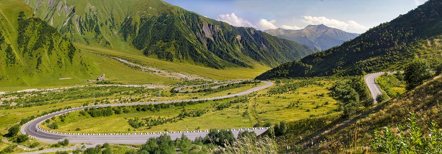 Граница Северной Осетии с Южной Осетией