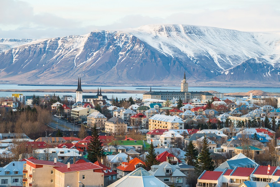 Рейкьявик, столица Исландии