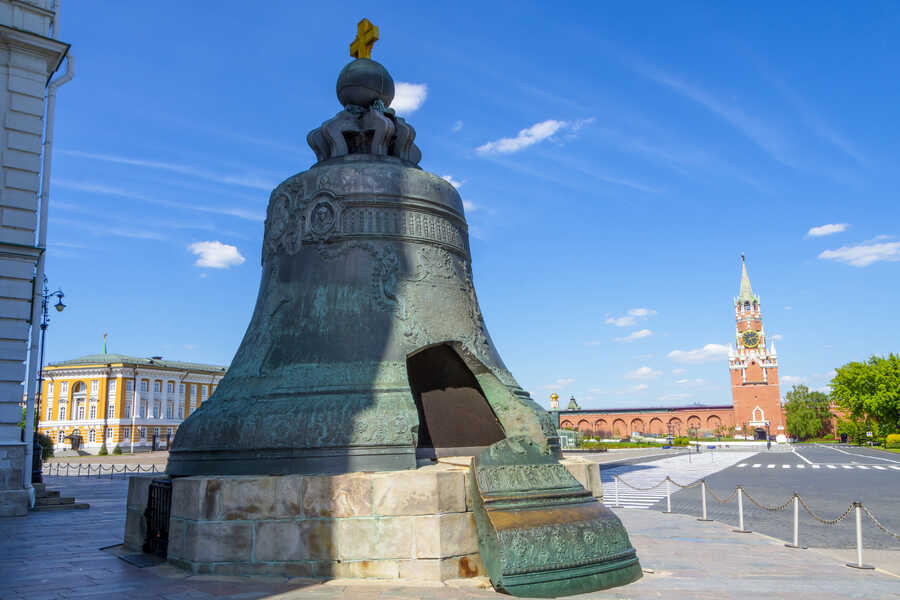 Как выглядит Царь Колокол в Москве