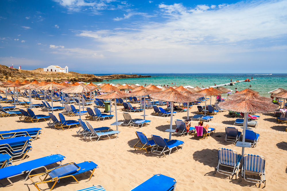 Один из пляжей на Крите