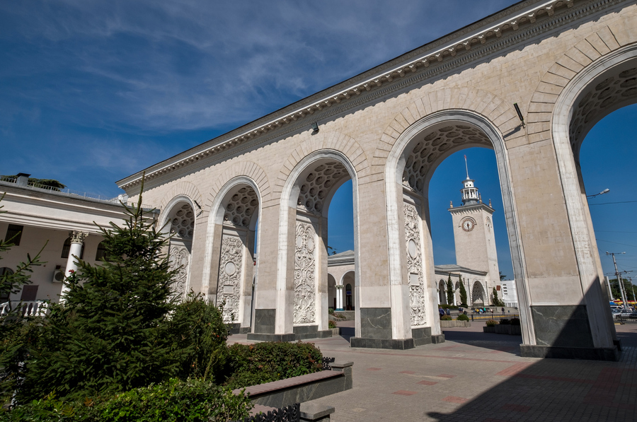 Вокзал в Симферополе