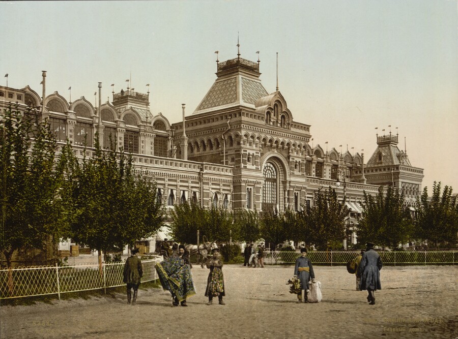 Главный ярмарочный дом в Нижнем Новгороде, 1895–1896 годы. Фото: wikimedia/Петр Павлов