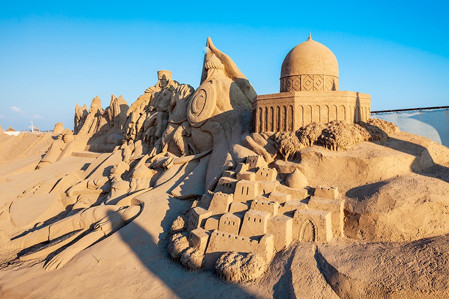  Международный фестиваль песчаных фигур в Анталии 