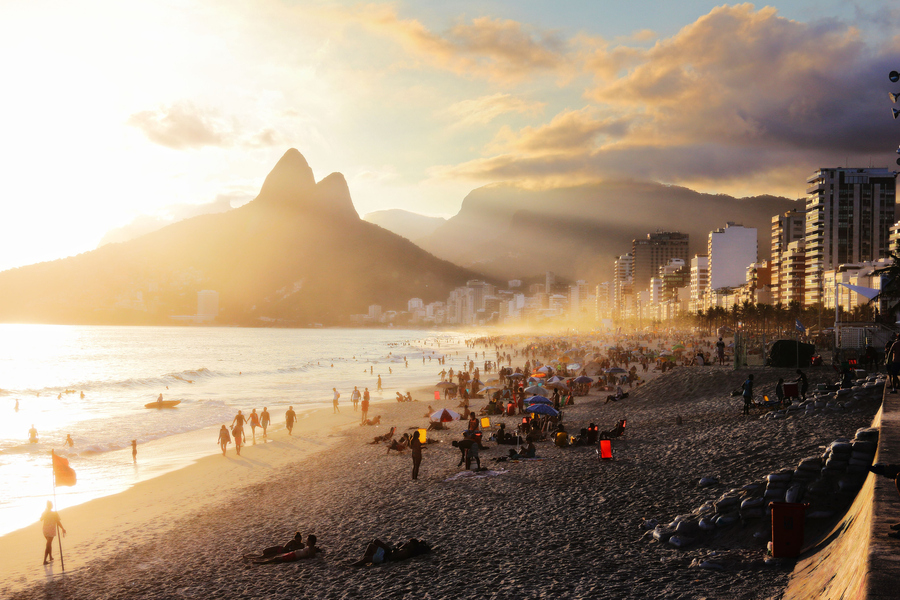  Пляж Ипанема в Рио-де-Жанейро. Фото istockphoto/Wirestock