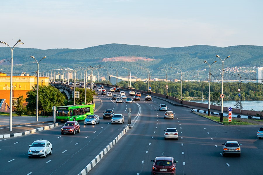  Дорога в Красноярске 