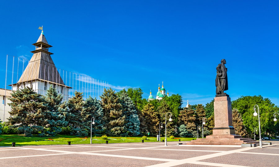 Площадь Ленина, Астрахань 