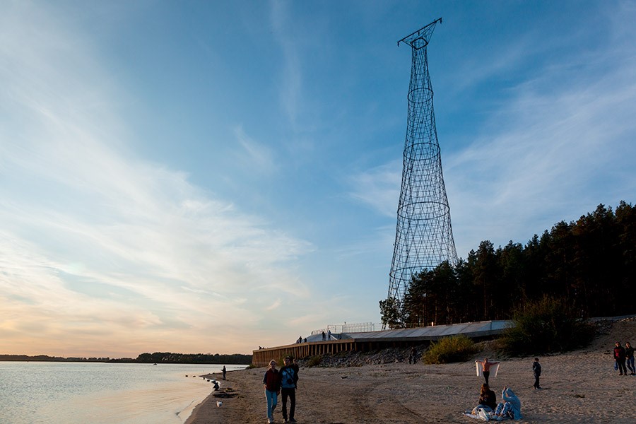  Шуховская башня на Оке, Нижегородская область 