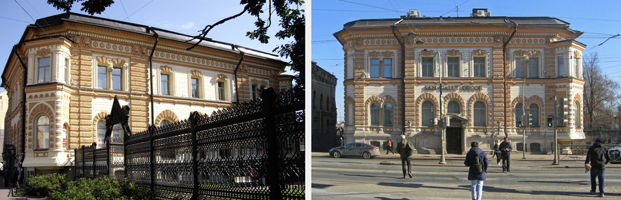  Петербургский дом Сан-Галли до сих пор обогревают радиаторы, которые изготовили на его производстве больше 150 лет назад. Фото wikimedia (1,2) 