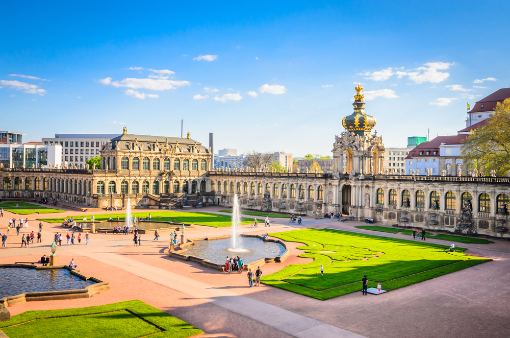 Дрезденская галерея. Dresden Frauenkirche и галерея старых Мастеров.