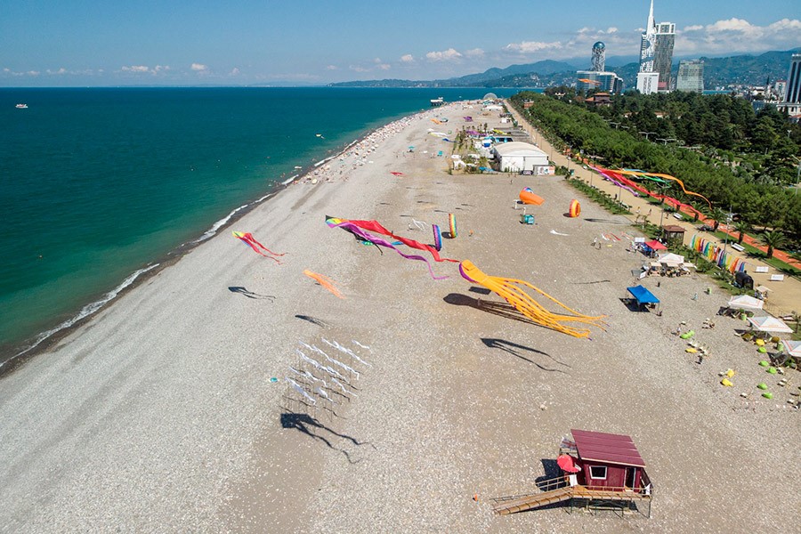  Фестиваль воздушных змеев Kite Festival, Батуми 