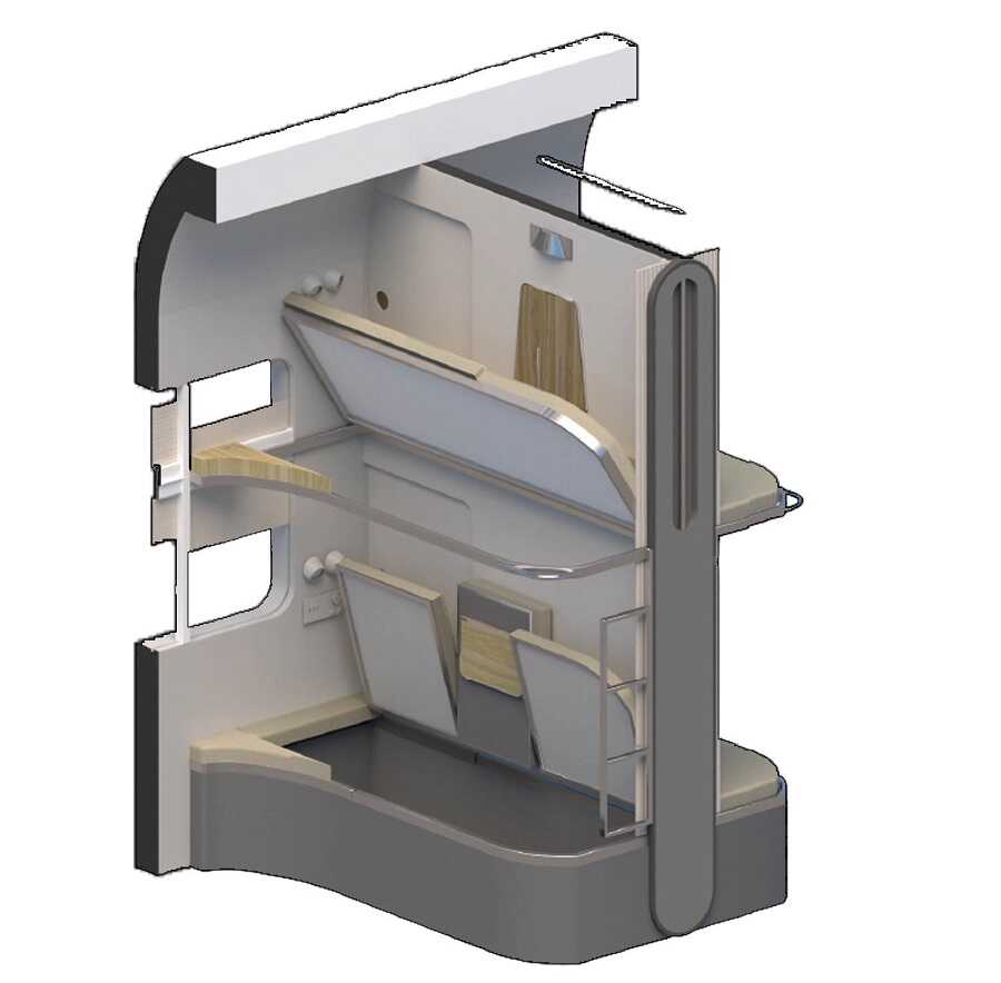 Новый плацкарт — как капсульный отель
