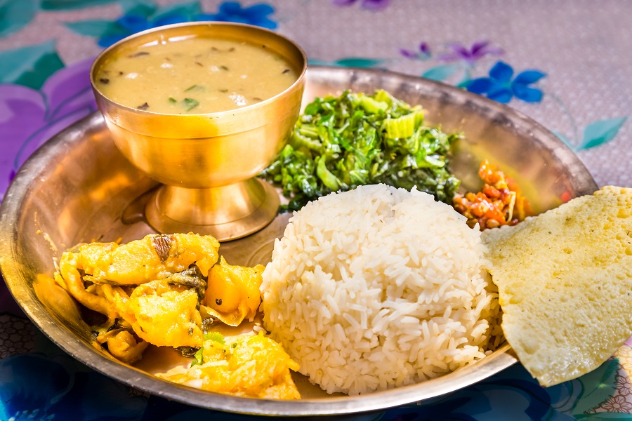 Дал Бат, традиционное непальское блюдо