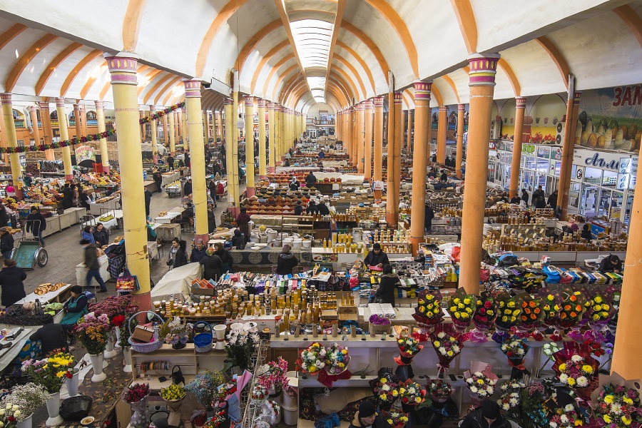  Рынок Панчшанбе, Худжанд 