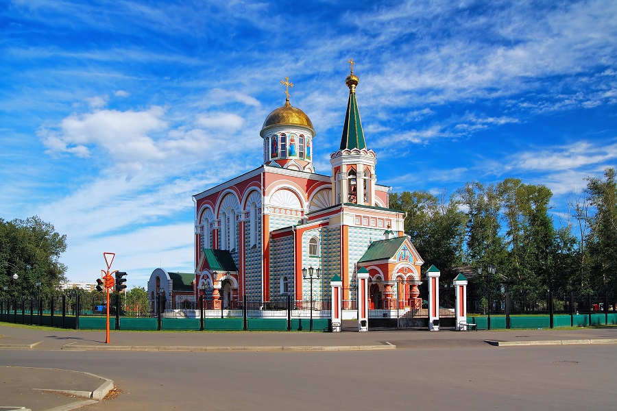  Градо-абаканский храм в честь Равноапостольных Константина и Елены, Абакан 