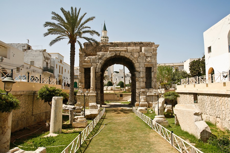 Триумфальная Арка Марка Аврелия в Триполи 