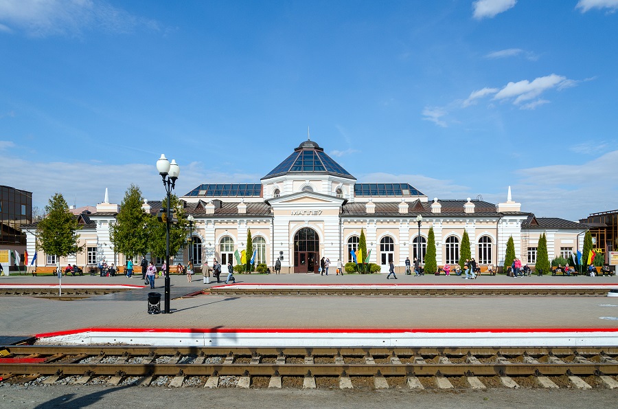  Железнодорожный вокзал в Могилеве 