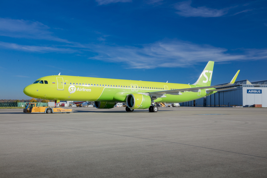  A321neo авиакомпании S7. Фото Airbus 