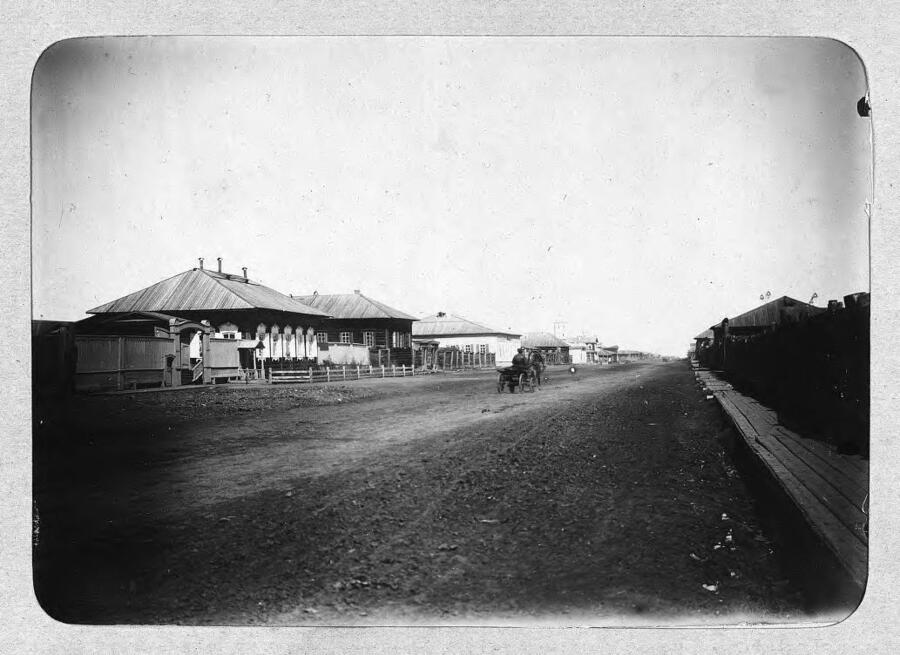  Улица в Якутске, 1890 год. Фото: Library of congress 